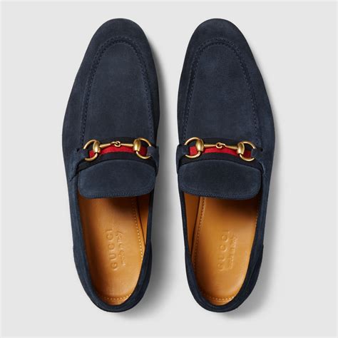 Gucci men's suede loafers